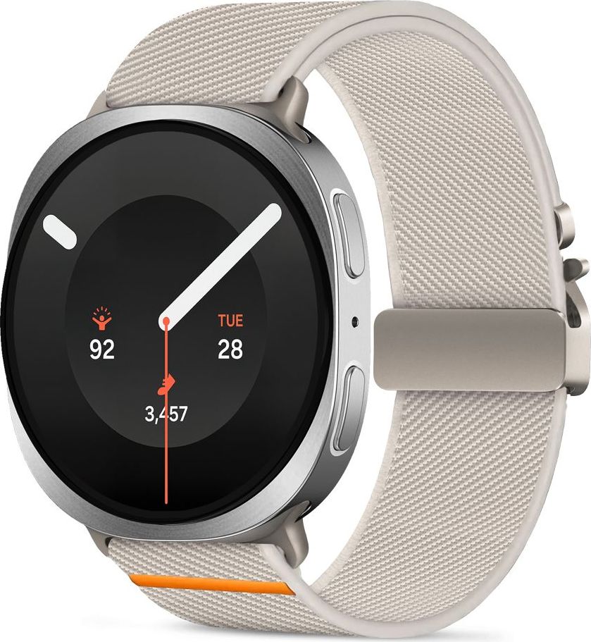 TECH-PROTECT NYLON CLASP SAMSUNG GALAXY WATCH 8 / 9 / CLASSIC (40 / 44 / 46 MM) STARLIGHT
