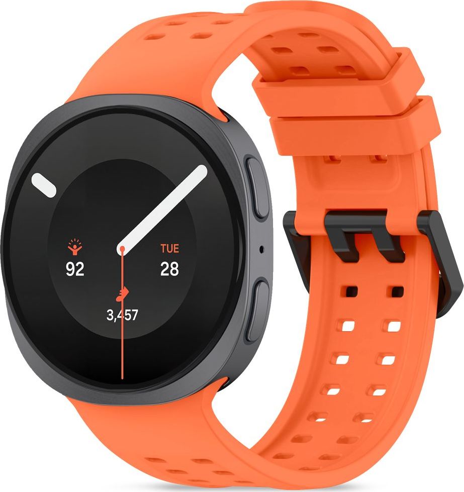 TECH-PROTECT SILICONE AIR SAMSUNG GALAXY WATCH 8 / 9 / CLASSIC (40 / 44 / 46 MM) TANGARINE ORANGE