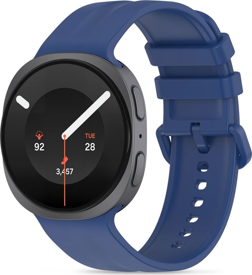 TECH-PROTECT SILICONE EVO SAMSUNG GALAXY WATCH 8 / 9 / CLASSIC (40 / 44 / 46 MM) NAVY BLUE