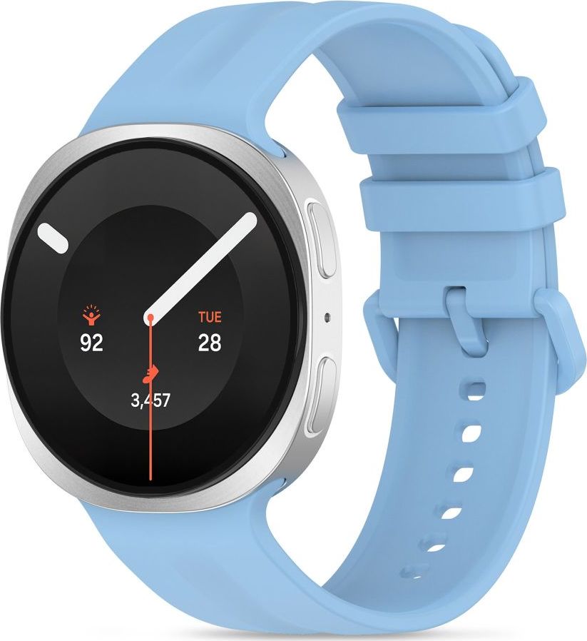 TECH-PROTECT SILICONE EVO SAMSUNG GALAXY WATCH 8 / 9 / CLASSIC (40 / 44 / 46 MM) BABY BLUE