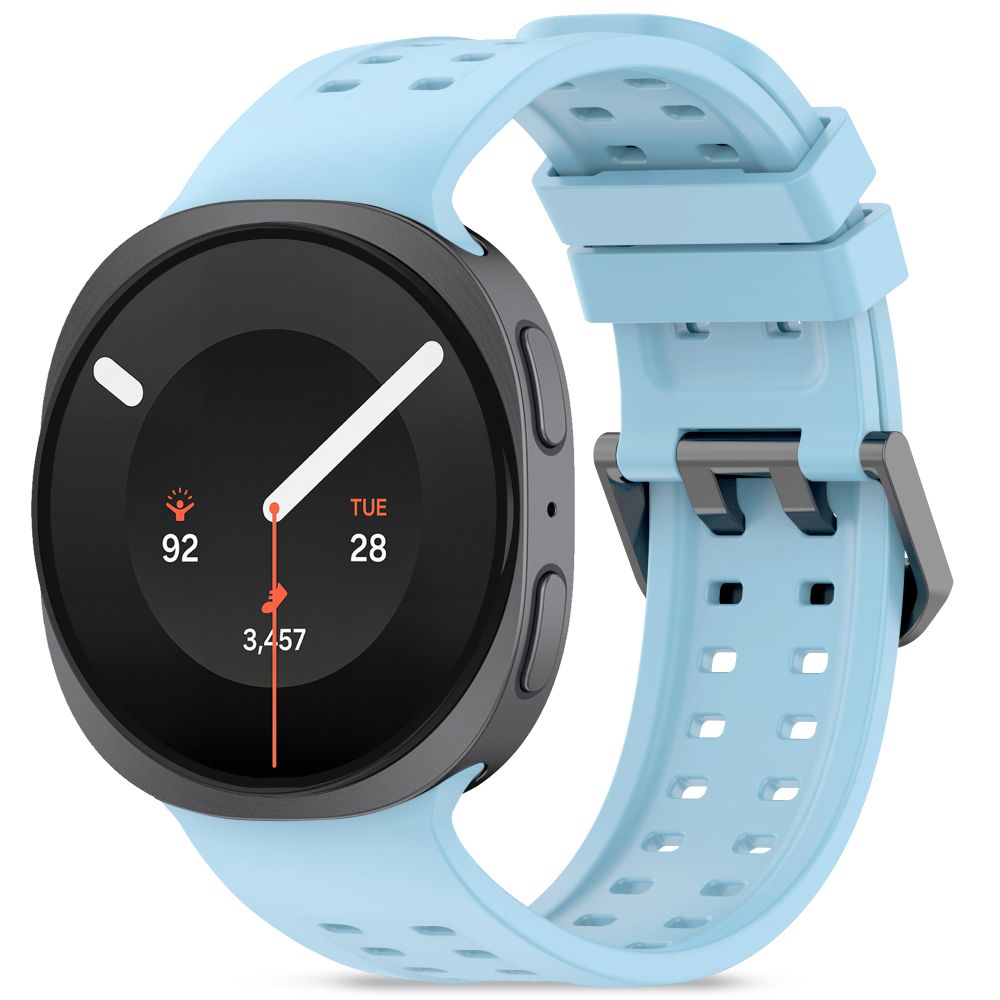 TECH-PROTECT SILICONE AIR SAMSUNG GALAXY WATCH 8 / 9 / CLASSIC (40 / 44 / 46 MM) BABY BLUE
