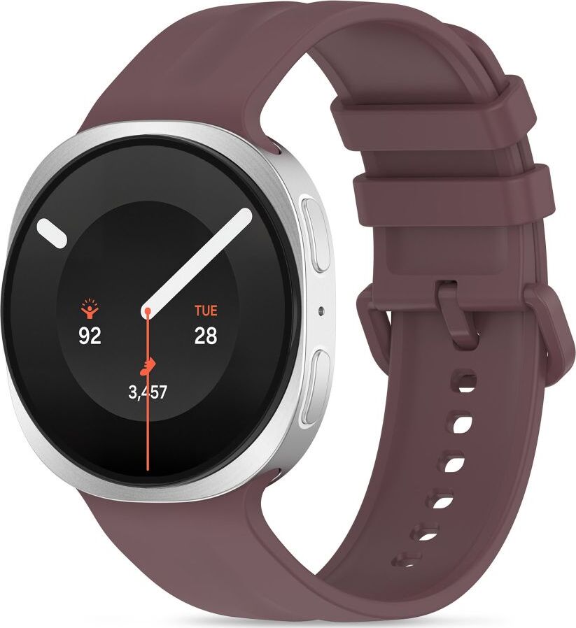 TECH-PROTECT SILICONE EVO SAMSUNG GALAXY WATCH 8 / 9 / CLASSIC (40 / 44 / 46 MM) VELVET PLUM