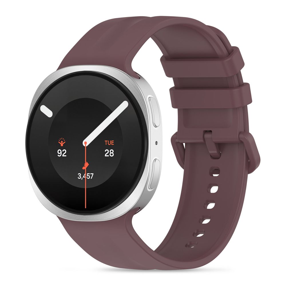 TECH-PROTECT SILICONE EVO SAMSUNG GALAXY WATCH 8 / 9 / CLASSIC (40 / 44 / 46 MM) VELVET PLUM