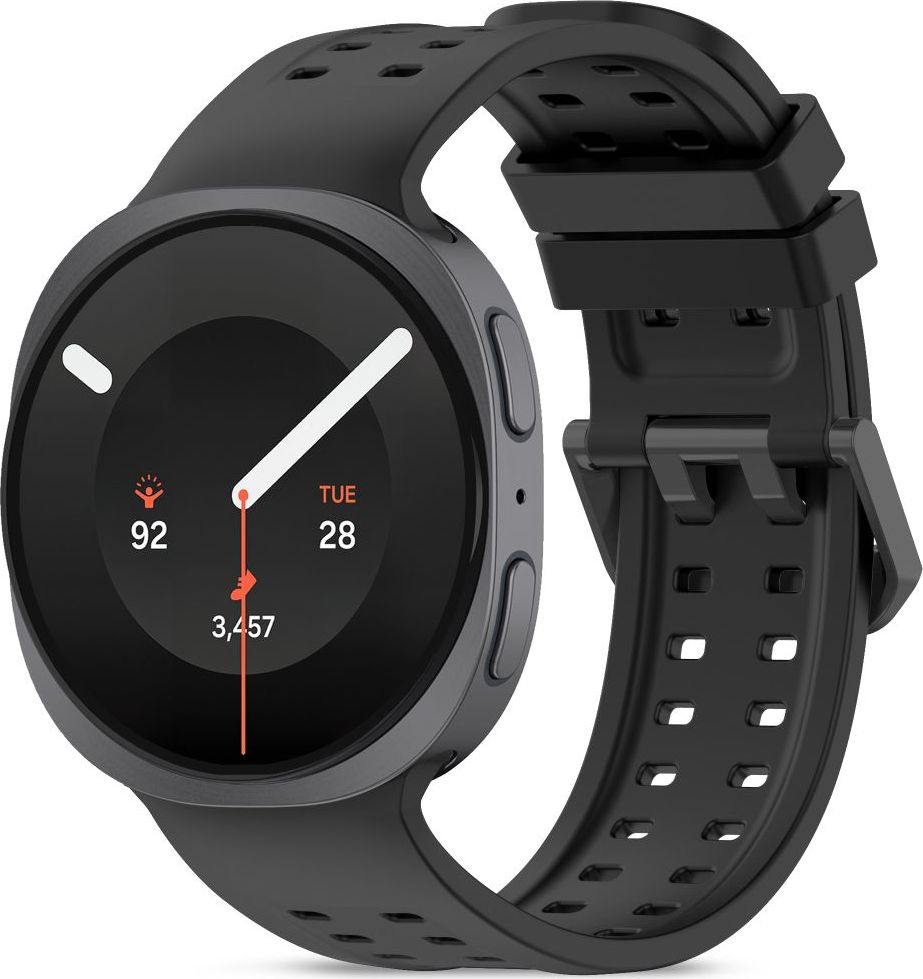 TECH-PROTECT SILICONE AIR SAMSUNG GALAXY WATCH 8 / 9 / CLASSIC (40 / 44 / 46 MM) BLACK