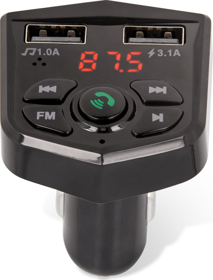 FM vysílač Maxlife BT MXFT-02 černý