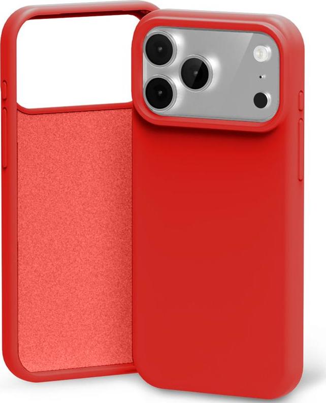 Silikonový kryt Mercury pro iPhone 17 Pro Max / 18 Pro Max červený