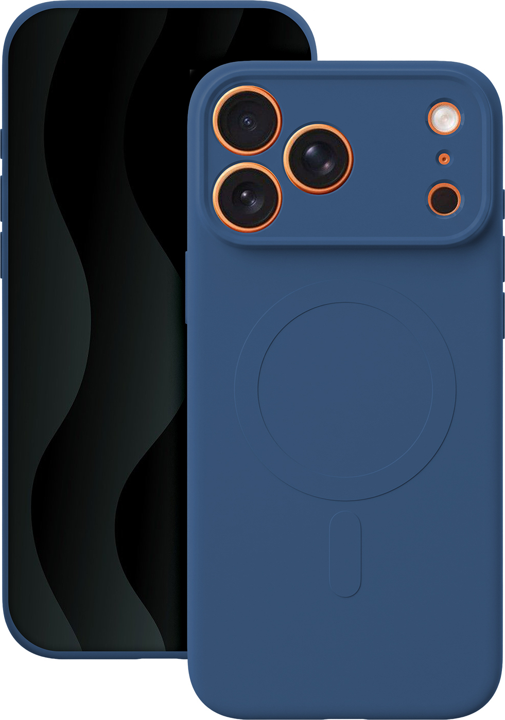 TFO Kryt Simple Color Mag pro iPhone 17 Pro Max 6,9" / iPhone 18 Pro Max 6,9" tmavě modrý