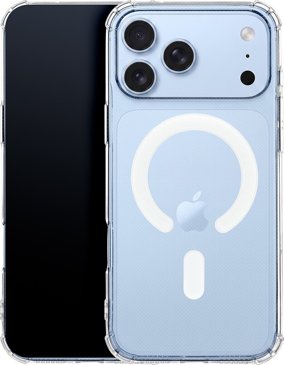 TFO Kryt Anti Shock 1,5 mm Mag pro iPhone 17 Pro Max 6,9" / iPhone 18 Pro Max 6,9 průhledný s velkým otvorem