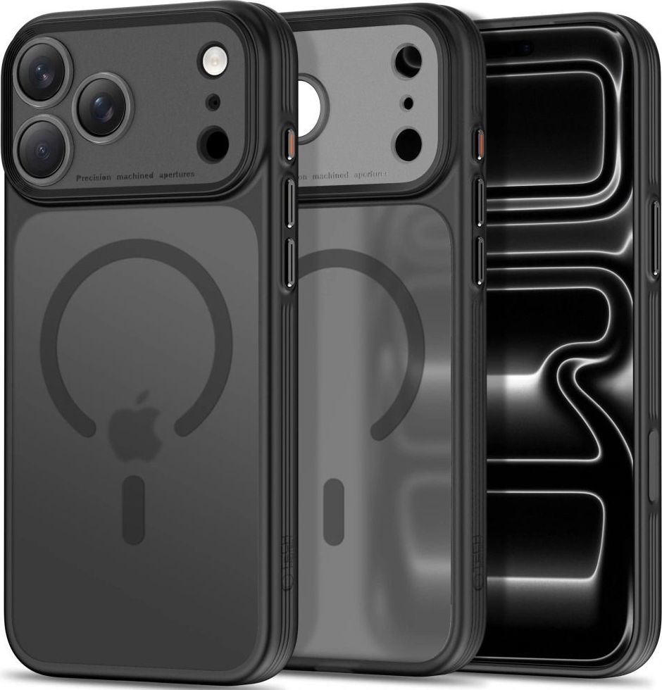 TECH-PROTECT MAGPRIME MAGSAFE CC IPHONE 17 PRO MAX / 18 PRO MAX MATTE BLACK