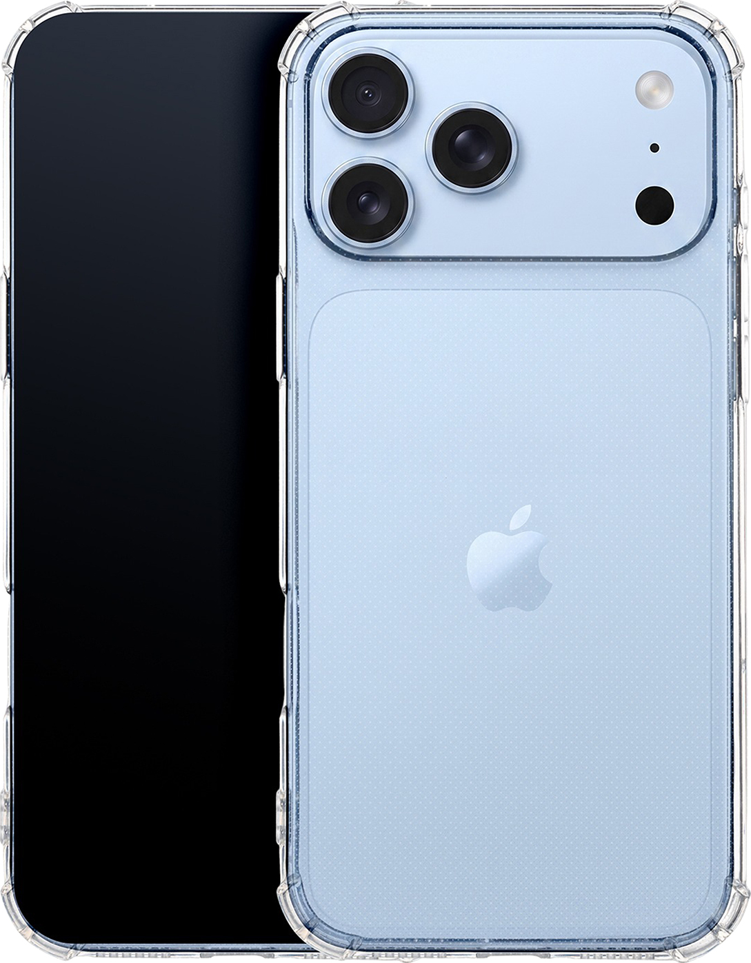 TFO Průhledný kryt Anti Shock 1,5 mm pro iPhone 17 Pro Max 6,9" / iPhone 18 Pro Max 6,9" s velkým otvorem