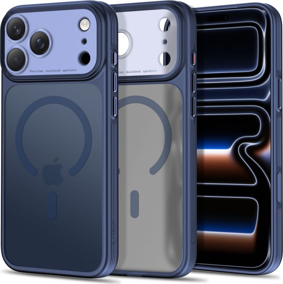 TECH-PROTECT MAGPRIME MAGSAFE CC IPHONE 17 PRO MAX / 18 PRO MAX MATTE DEEP BLUE
