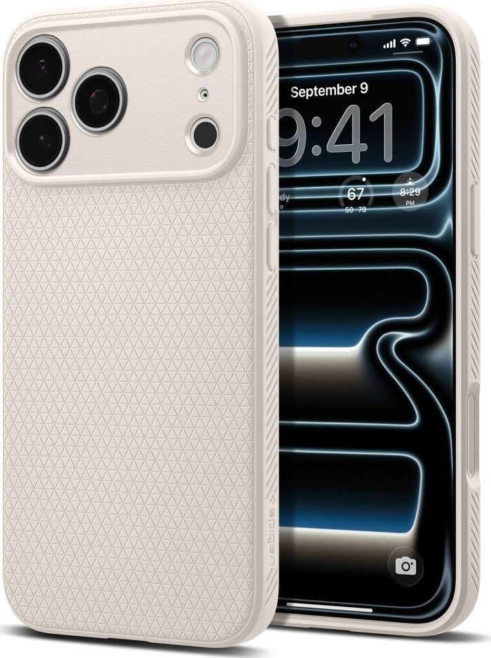 SPIGEN LIQUID AIR IPHONE 17 PRO MAX / 18 PRO MAX NATURAL TITANIUM