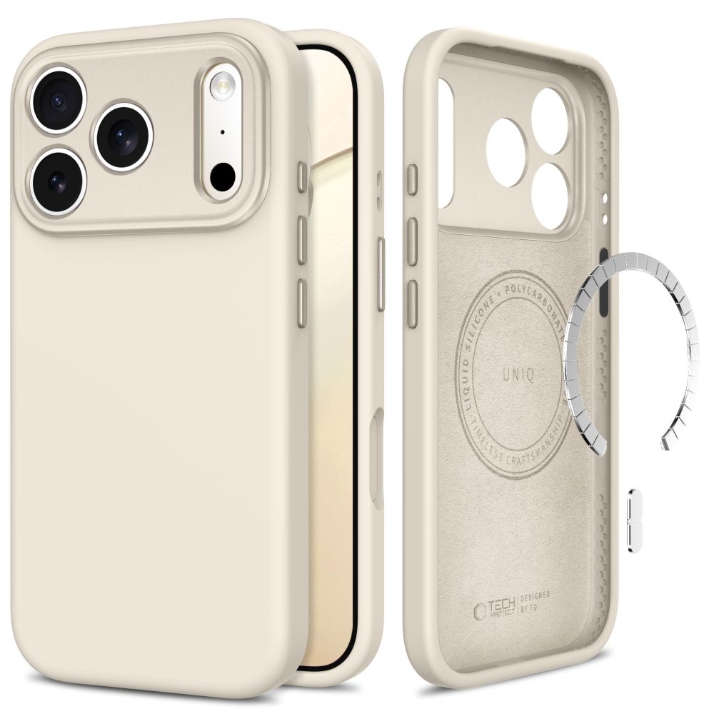 TECH-PROTECT UNIQ MAGSAFE CC IPHONE 17 PRO MAX / 18 PRO MAX TITANIUM