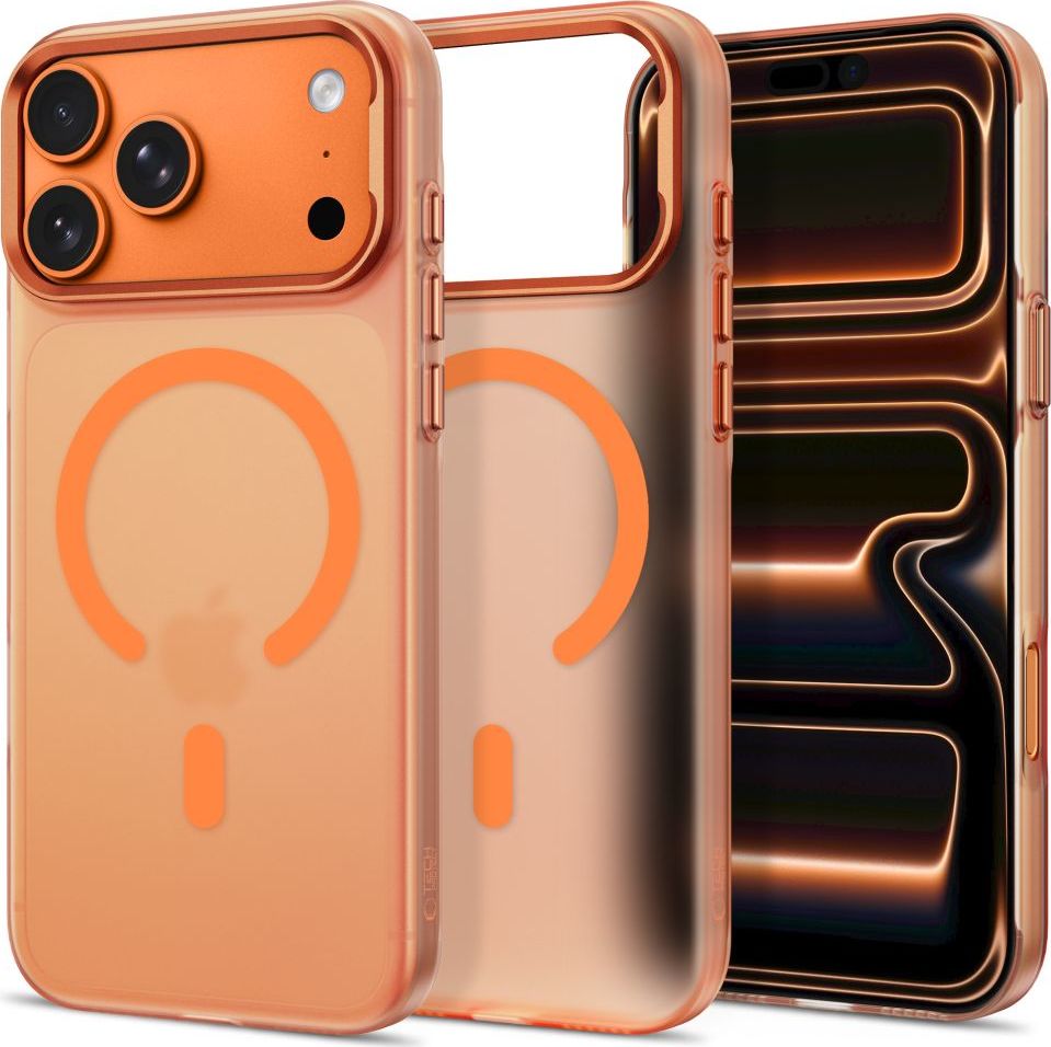 TECH-PROTECT MAGZERO MAGSAFE IPHONE 17 PRO MAX / 18 PRO MAX MATTE COSMIC ORANGE
