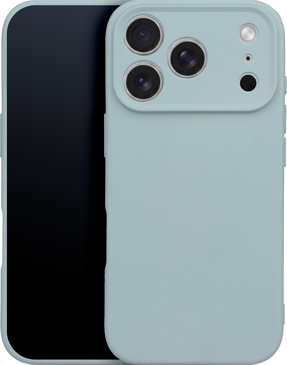 TFO Silikonový kryt pro iPhone 17 Pro Max 6,9" / 18 Pro Max 6,9" stříbrný