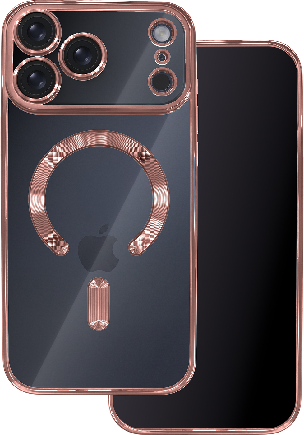 TFO Pouzdro Color Chrome Mag pro iPhone 17 Pro Max 6,9" / 18 Pro Max 6,9" růžovo-zlaté