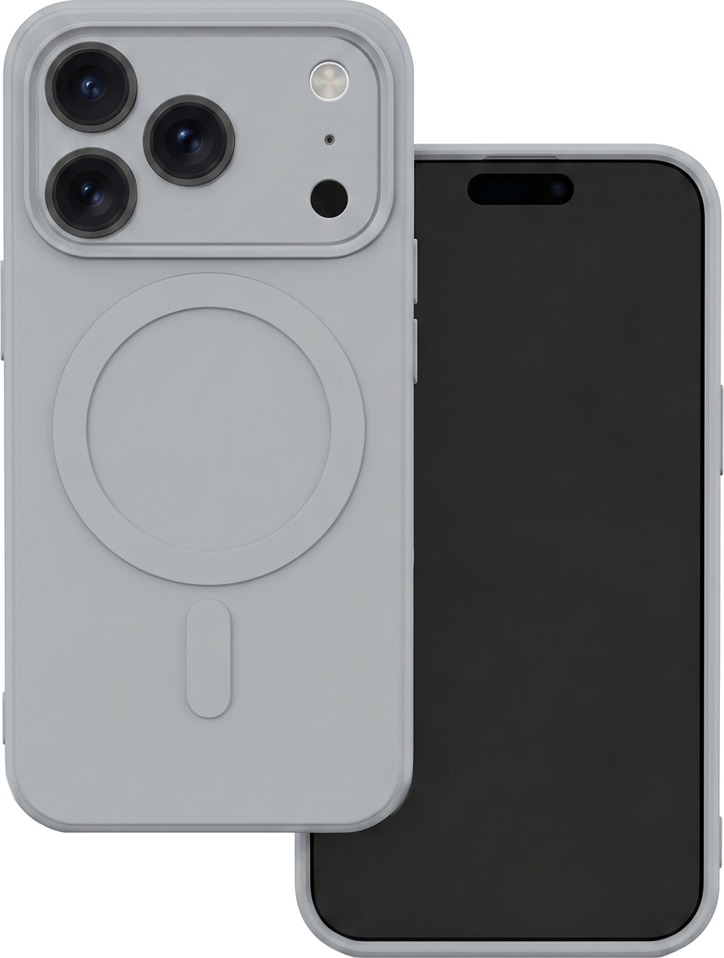 TFO Kryt Simple Color Mag pro iPhone 17 Pro Max 6,9" / 18 Pro Max 6,9" stříbrný