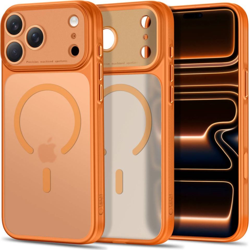 TECH-PROTECT MAGPRIME MAGSAFE CC IPHONE 17 PRO / 18 PRO MATTE COSMIC ORANGE
