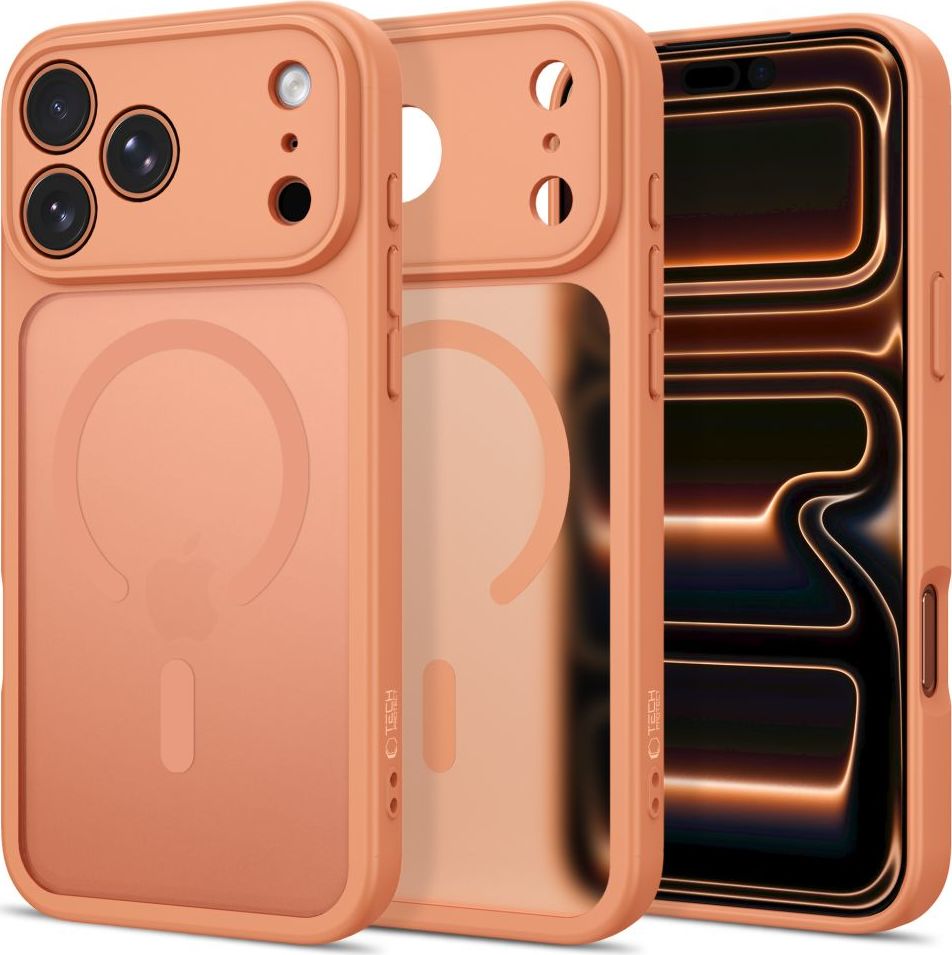 TECH-PROTECT BASICMAG MAGSAFE IPHONE 17 PRO / 18 PRO MATTE COSMIC ORANGE