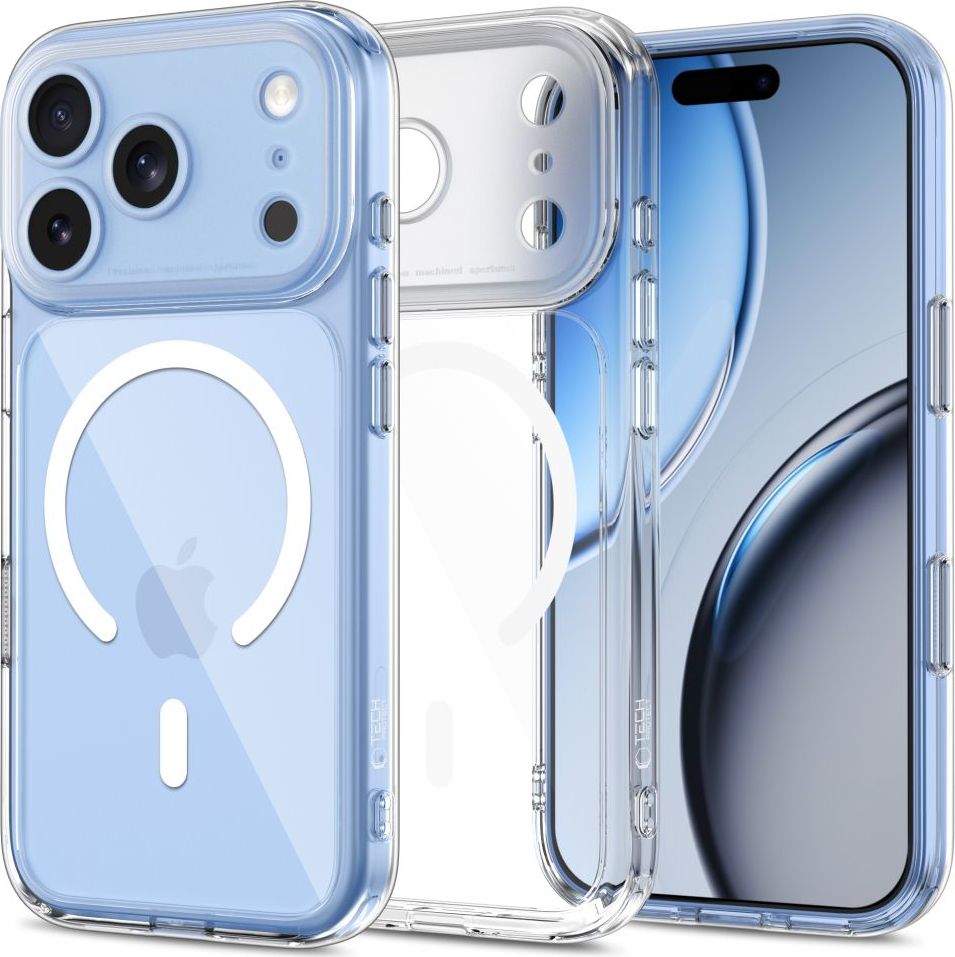 TECH-PROTECT MAGPEAK MAGSAFE CC IPHONE 17 PRO / 18 PRO CLEAR