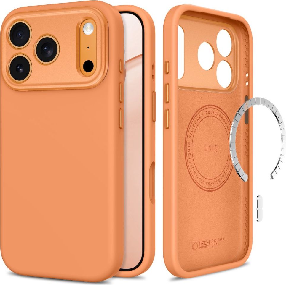 TECH-PROTECT UNIQ MAGSAFE CC IPHONE 17 PRO / 18 PRO COSMIC ORANGE