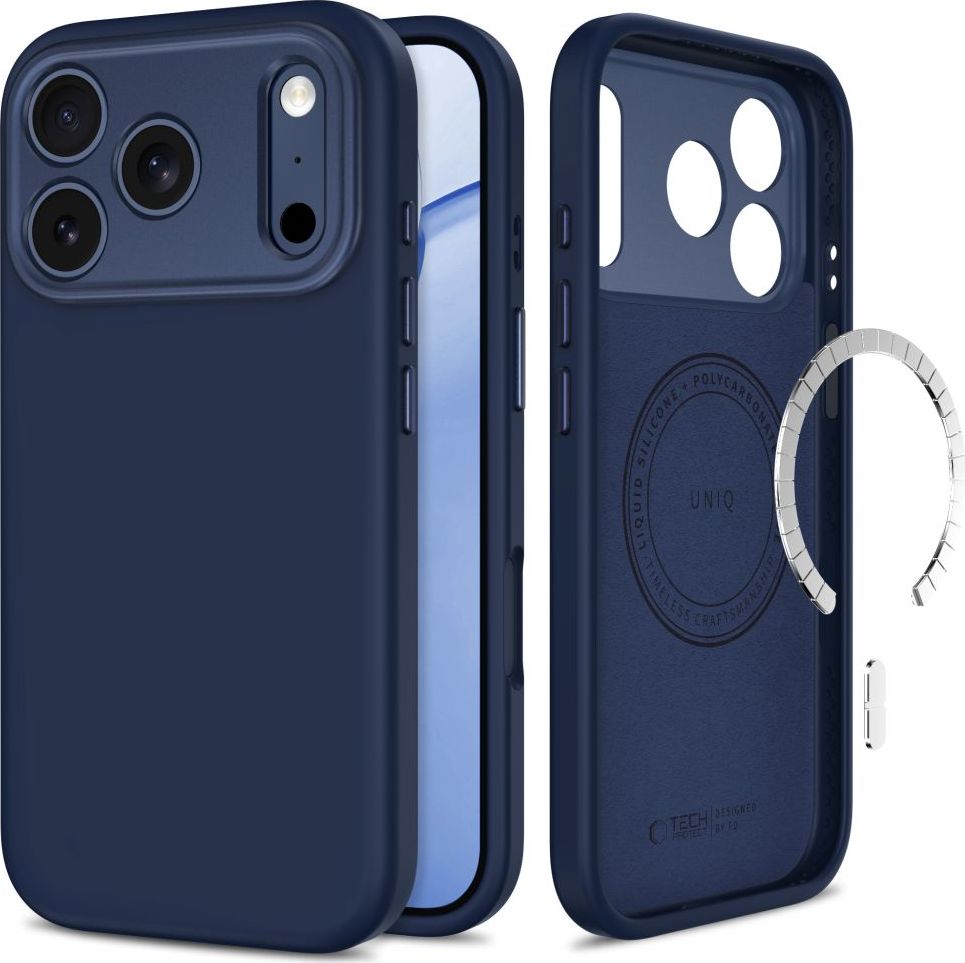 TECH-PROTECT UNIQ MAGSAFE CC IPHONE 17 PRO / 18 PRO DEEP BLUE