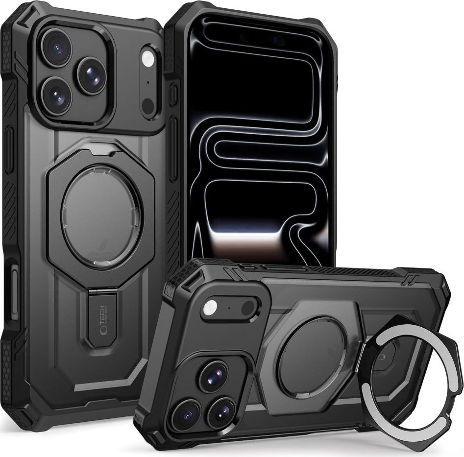 TECH-PROTECT MAGFORCE MAGSAFE IPHONE 17 PRO / 18 PRO MATTE BLACK