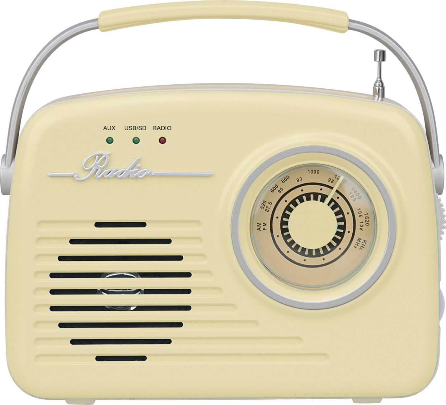 Bluetooth reproduktor Setty s rádiem Retro P350 béžový