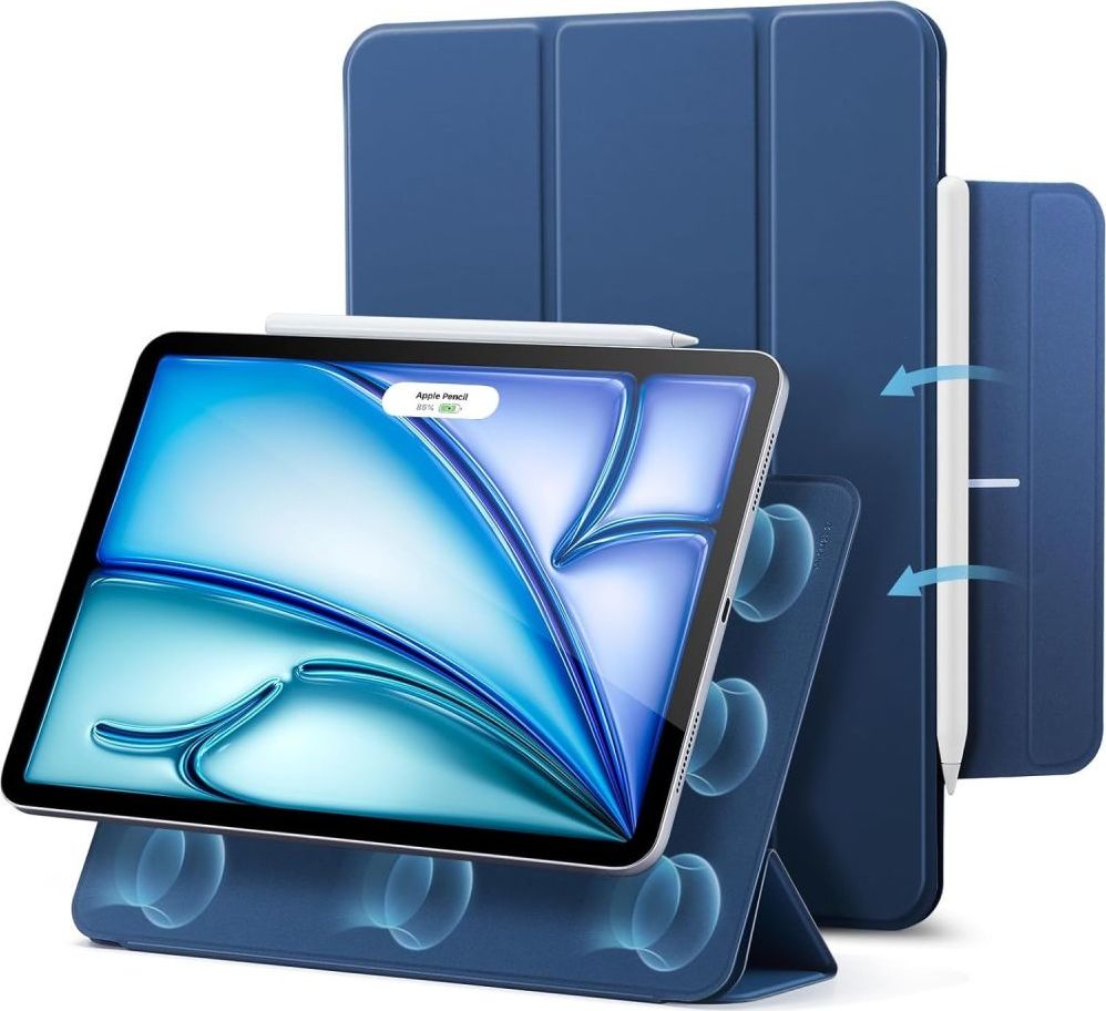 ESR REBOUND MAGNETIC IPAD AIR 10.9” 4 / 5 / 2020-2022 / 11” 6 / 7 / 8 / 2024-2026 NAVY BLUE