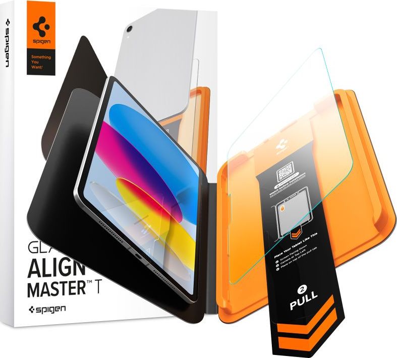 Tvrzené sklo SPIGEN ALM GLAS.TR T iPad 10.9” 10 / 2022 / 11” 11 / 2025 CLEAR (s aplikátorem)
