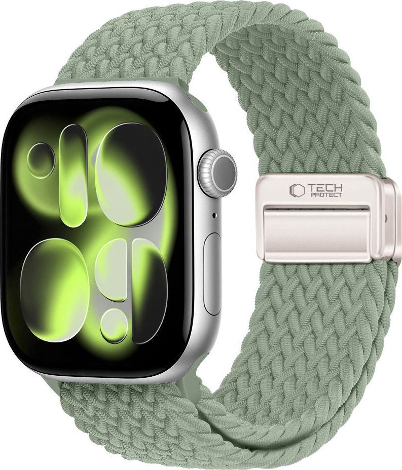TECH-PROTECT NYLONMAG APPLE WATCH 8 / 9 / 10 / 11 / 12 / SE / ULTRA (44 / 45 / 46 / 49 MM) PISTACHIO