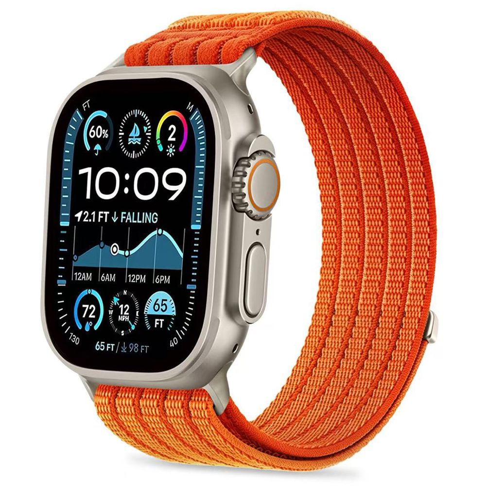TECH-PROTECT NYLON SPORT APPLE WATCH 8 / 9 / 10 / 11 / 12 / SE / ULTRA (44 / 45 / 46 / 49 MM) ORANGE