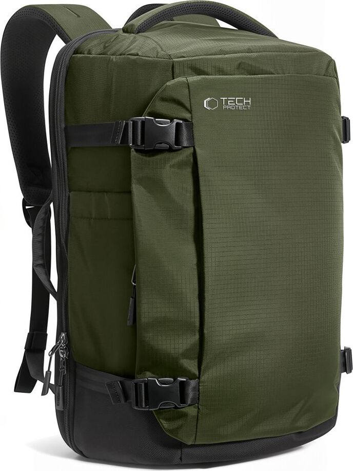 TECH-PROTECT DEFENDER S70 RYANAIR & WIZZAIR TRAVEL LAPTOP CABIN BACKPACK KABINOVÉ ZAVAZADLO 24L 40x30x20 MILITARY GREEN