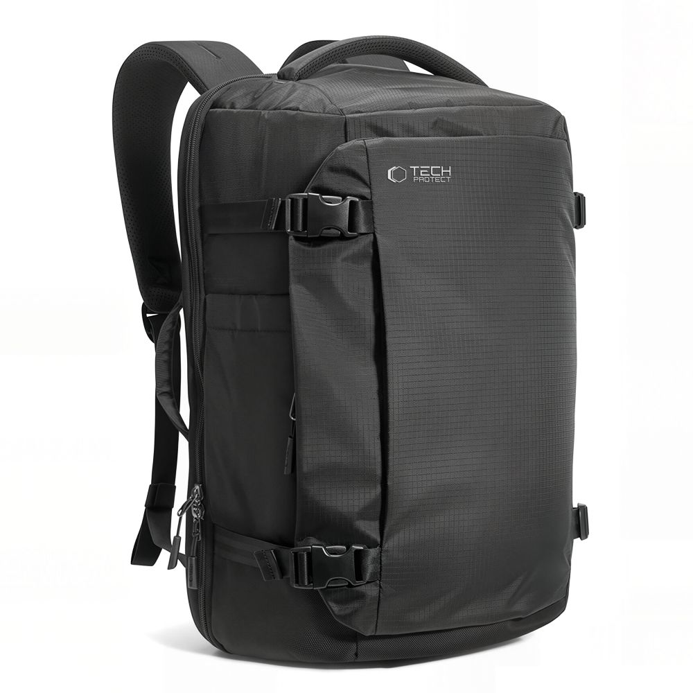 TECH-PROTECT DEFENDER S70 RYANAIR & WIZZAIR TRAVEL LAPTOP CABIN BACKPACK KABINOVÉ ZAVAZADLO 24L 40x30x20 BLACK