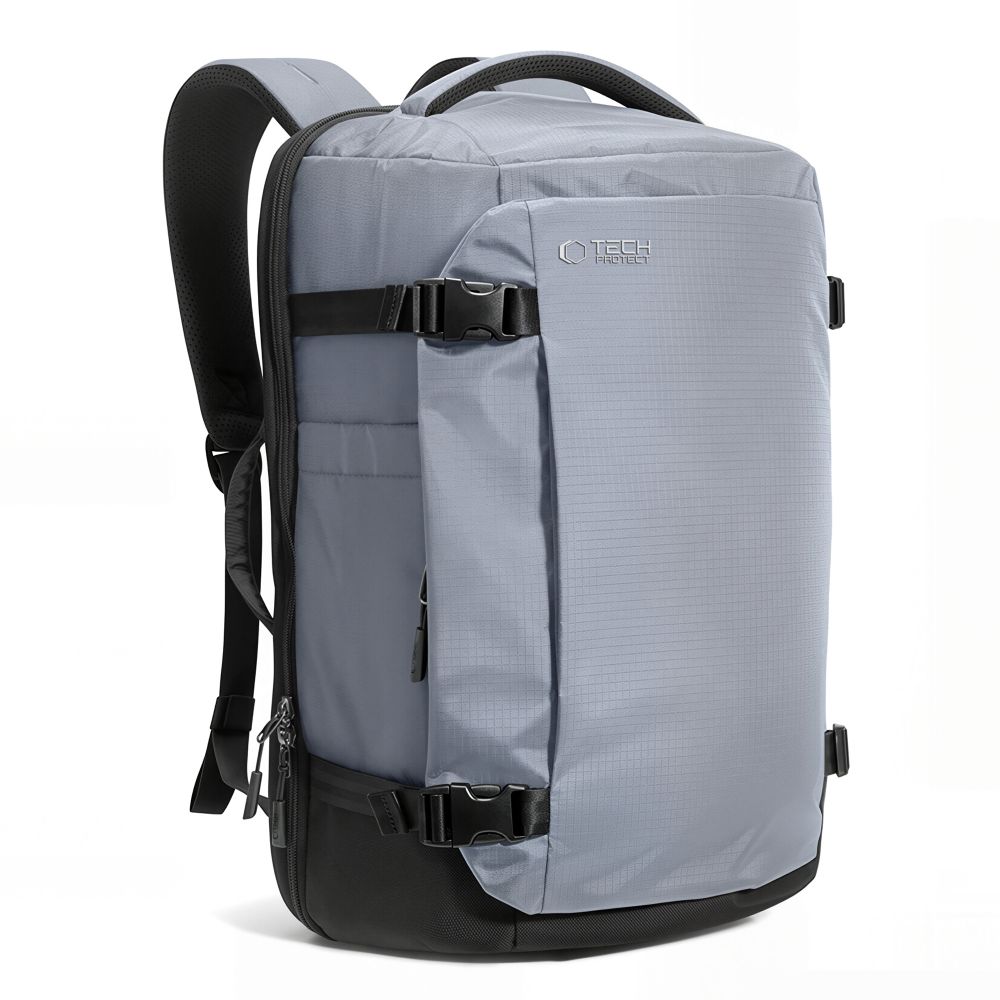 TECH-PROTECT DEFENDER S70 RYANAIR & WIZZAIR TRAVEL LAPTOP CABIN BACKPACK KABINOVÉ ZAVAZADLO 24L 40x30x20 URBAN GREY