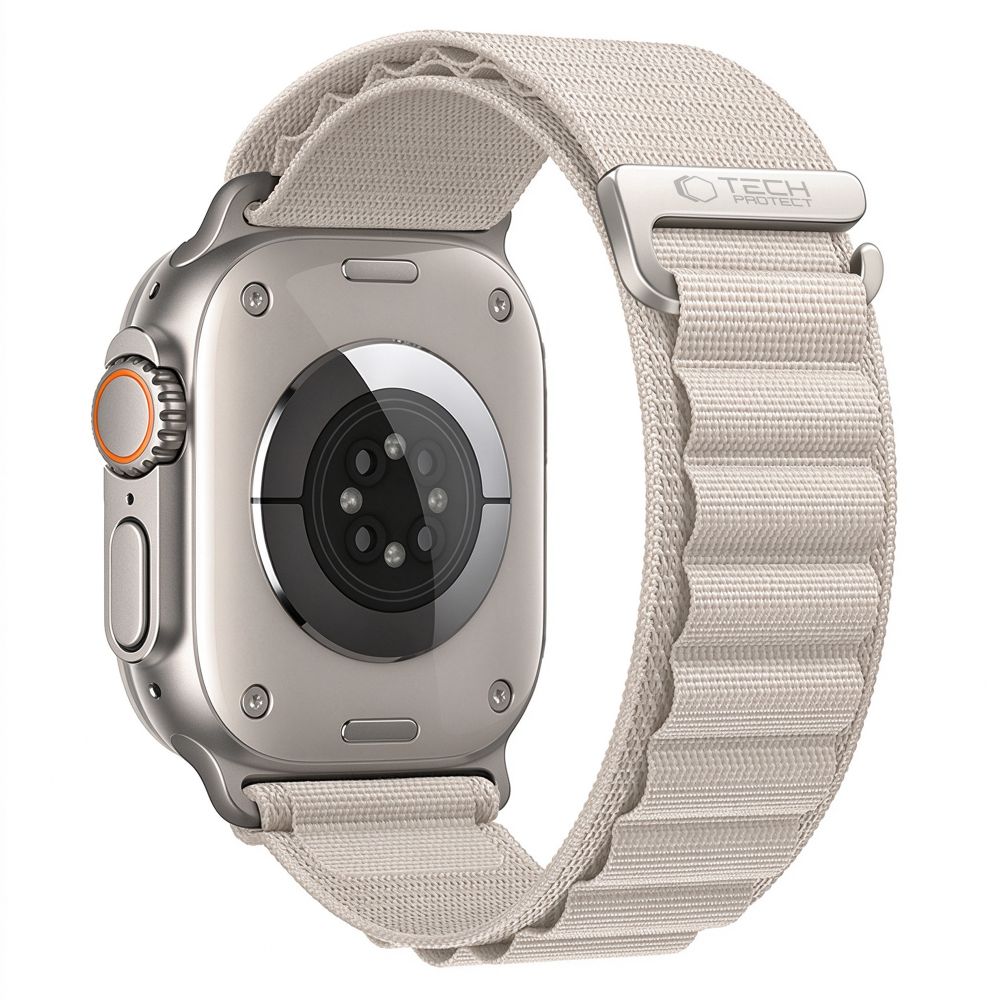 TECH-PROTECT NYLON PRO APPLE WATCH 8 / 9 / 10 / 11 / 12 / SE / ULTRA (44 / 45 / 46 / 49 MM) STARLIGHT