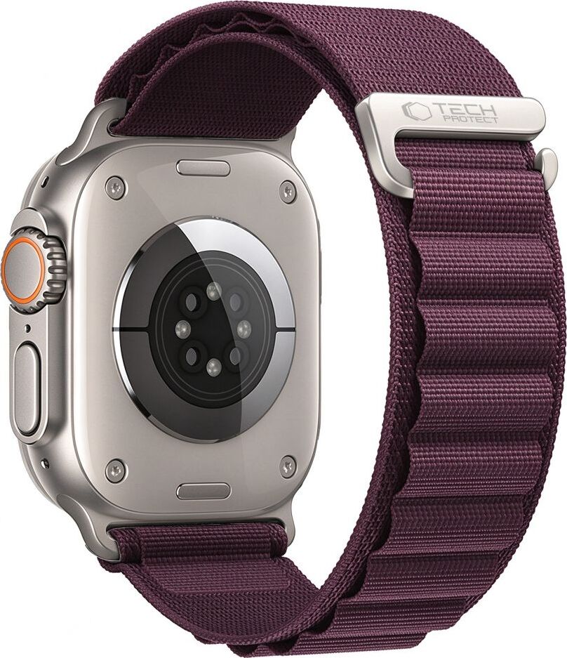 TECH-PROTECT NYLON PRO APPLE WATCH 8 / 9 / 10 / 11 / 12 / SE / ULTRA (44 / 45 / 46 / 49 MM) DEEP BURGUNDY