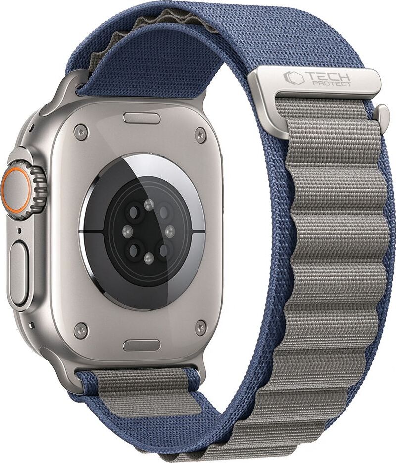 TECH-PROTECT NYLON PRO APPLE WATCH 8 / 9 / 10 / 11 / 12 / SE / ULTRA (44 / 45 / 46 / 49 MM) NAVY/GREY