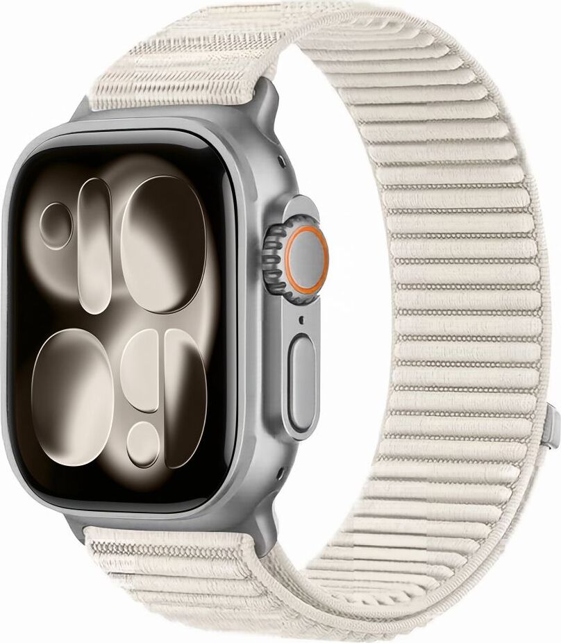 TECH-PROTECT NYLONLOOP APPLE WATCH 8 / 9 / 10 / 11 / 12 / SE / ULTRA (44 / 45 / 46 / 49 MM) STARLIGHT
