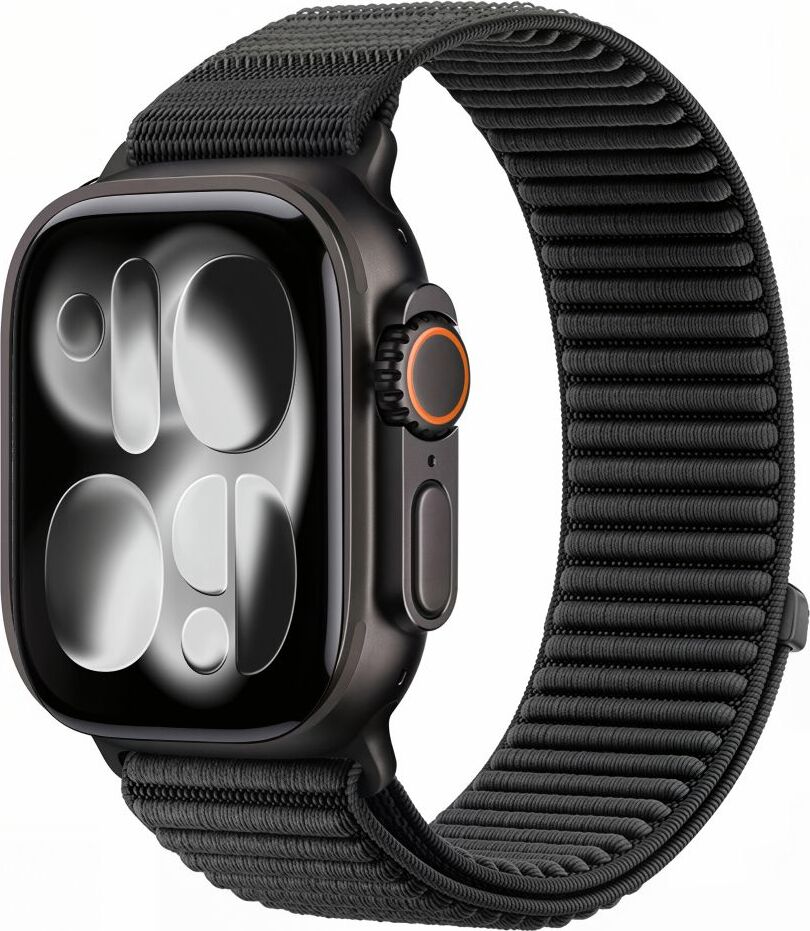 TECH-PROTECT NYLONLOOP APPLE WATCH 8 / 9 / 10 / 11 / 12 / SE / ULTRA (44 / 45 / 46 / 49 MM) BLACK