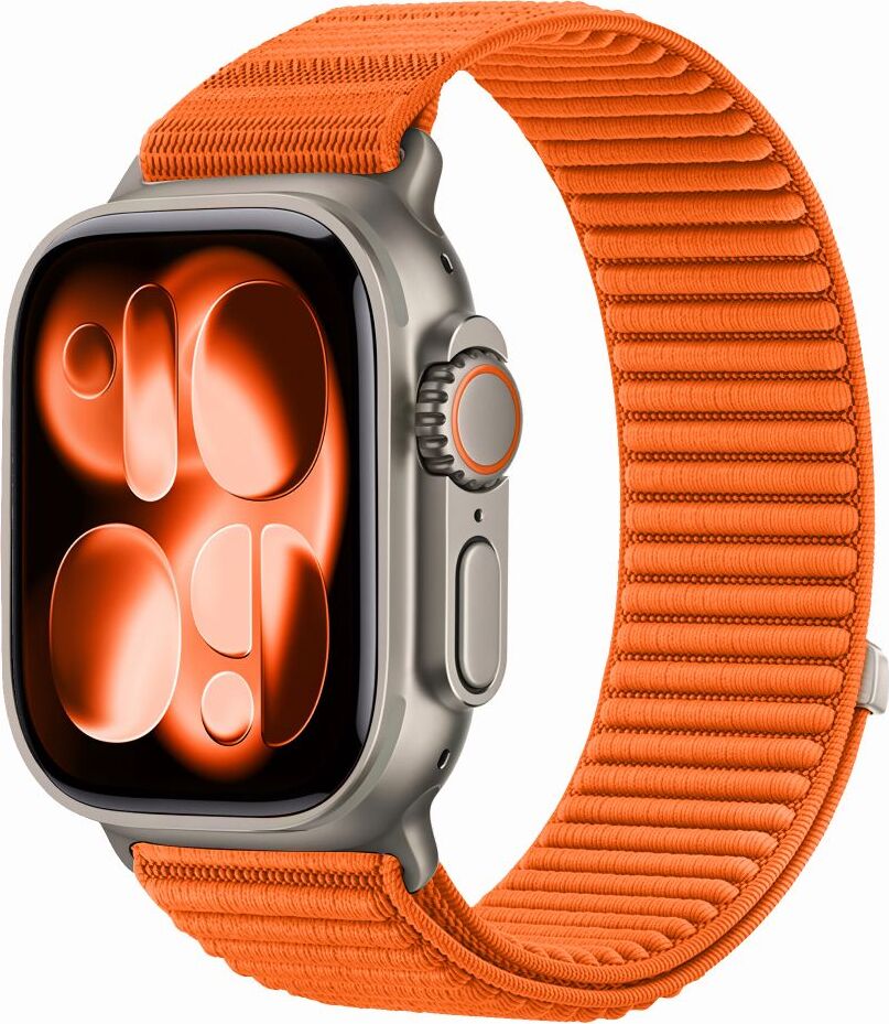 TECH-PROTECT NYLONLOOP APPLE WATCH 8 / 9 / 10 / 11 / 12 / SE / ULTRA (44 / 45 / 46 / 49 MM) ORANGE