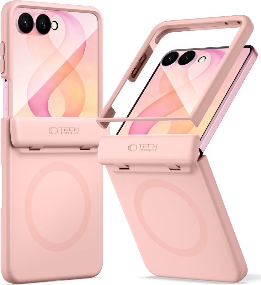 TECH-PROTECT KEVLAR AURA MAGSAFE GALAXY Z FLIP 8 PINK