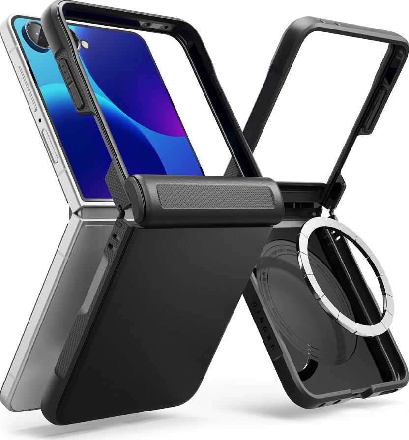 RINGKE ONYX FLAP MAGNETIC MAGSAFE GALAXY Z FLIP 8 BLACK