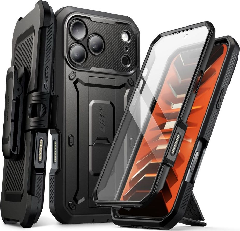 SUPCASE UNICORN BEETLE PRO IPHONE 17 PRO / 18 PRO BLACK
