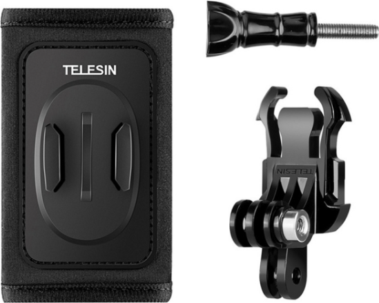 Popruh na batoh Sada držáku Telesin s J-háčkem pro GoPro/Osmo Action (GP-BPM-003)