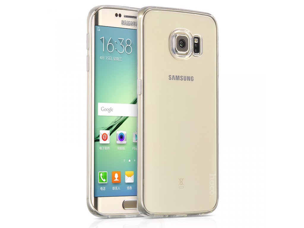 Kryt HOCO Light series pro Samsung Galaxy S6 Edge, čirý
