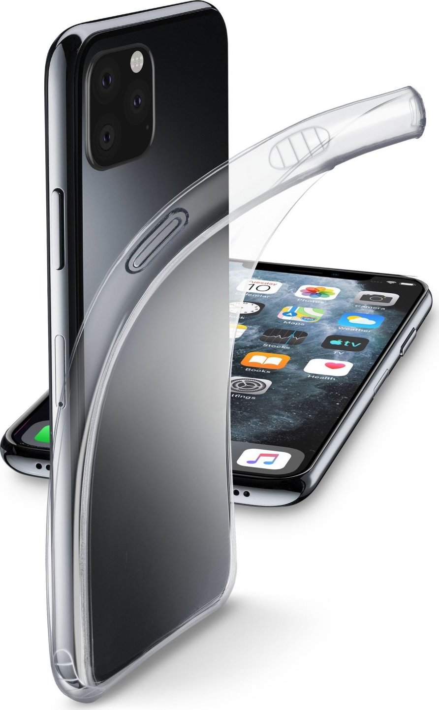 Extratenký zadní kryt CellularLine Fine pro Apple iPhone 11 Pro, transparentní
