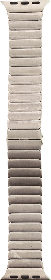 Tactical 008 Buckle Magnetický Kovový Řemínek pro iWatch 1/2/3 42mm Silver (EU Blister)