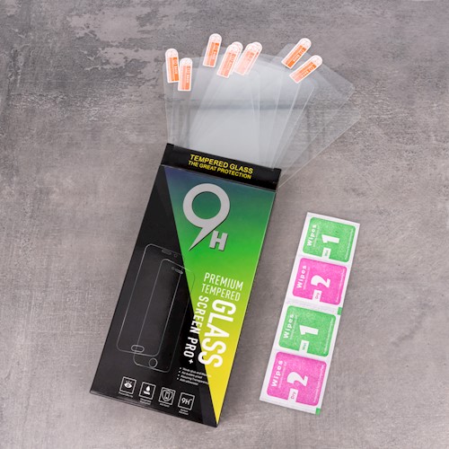 10x Tvrzené sklo pro ochranu displeje pro iPhone 6/6S - Clearo (MULTIPACK)