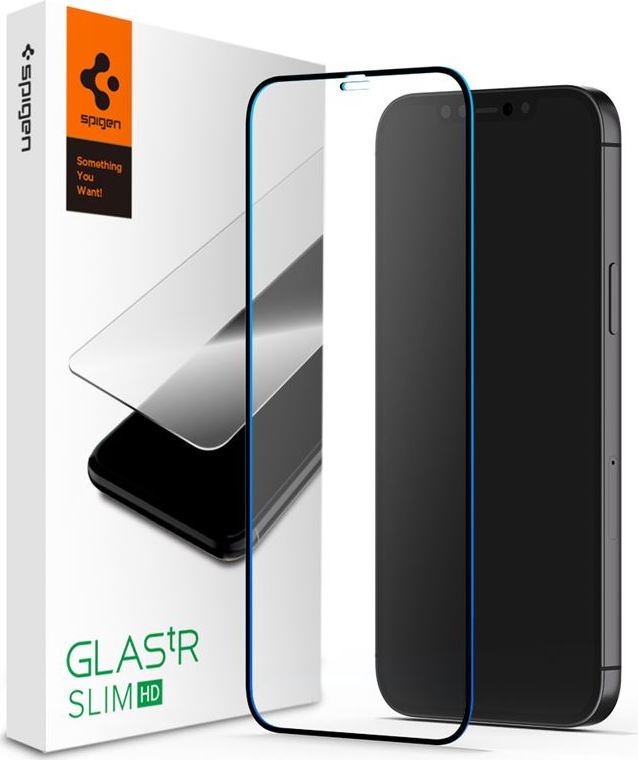 Spigen Glass FC Black HD, 1P - iPhone 12 mini